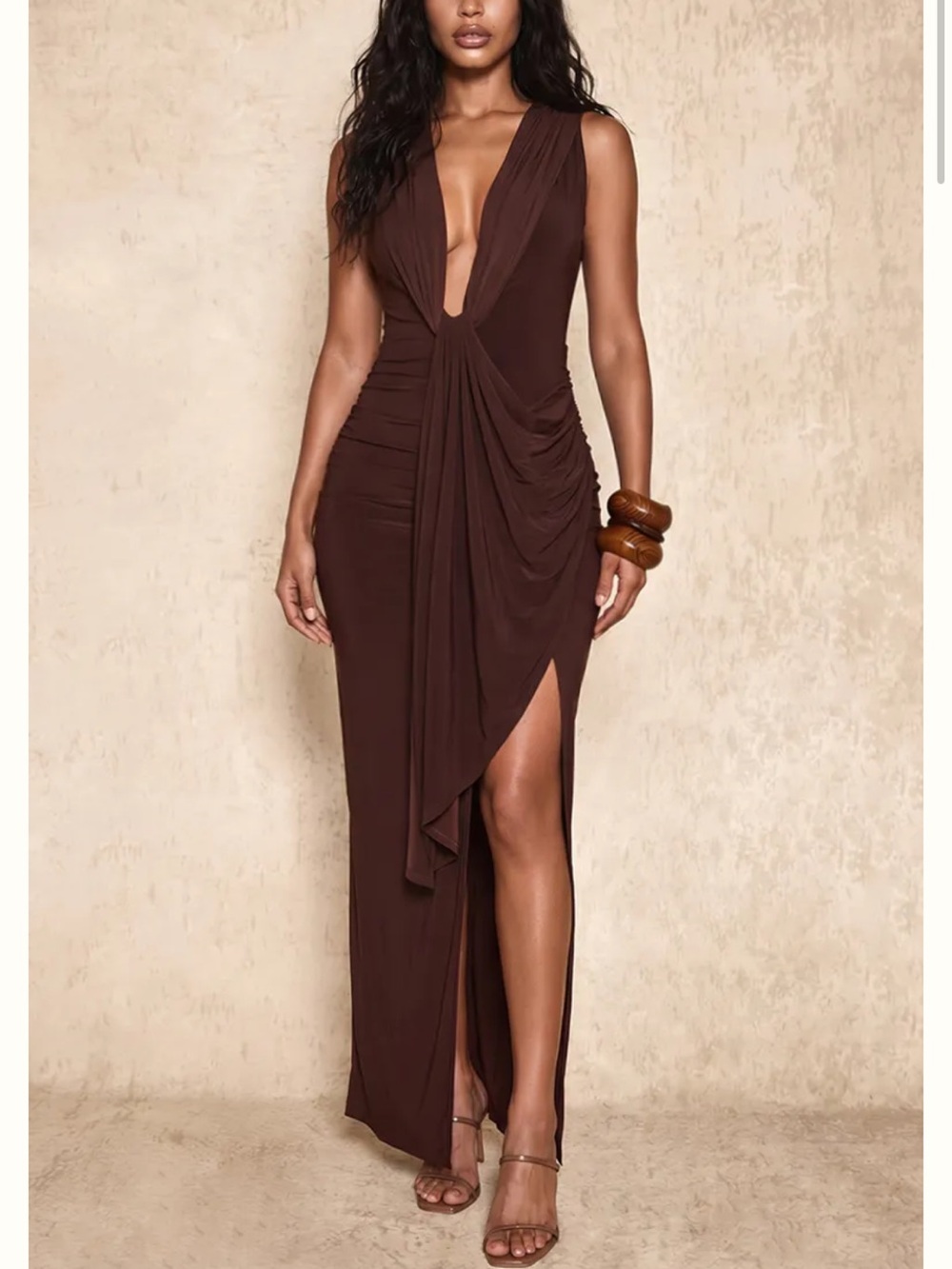 PLT Slinky Maxi Dress